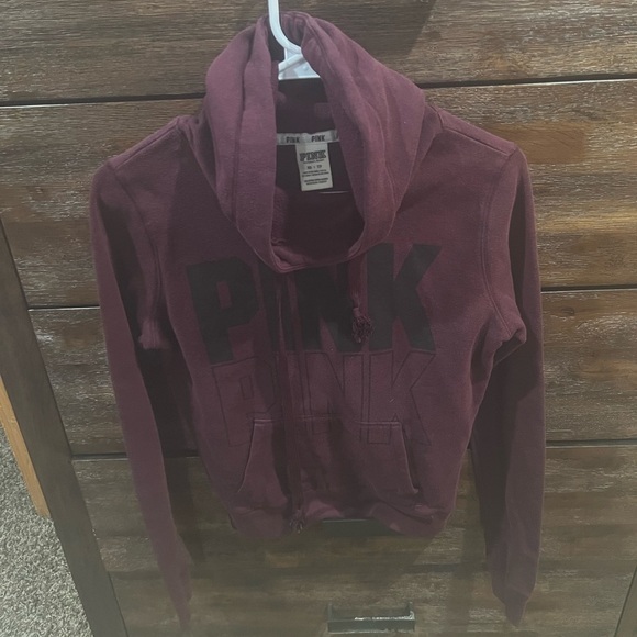🩷❤️VS PINK COWLNECK HOODIE XS - Picture 1 of 4